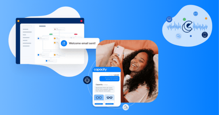 AI virtual agent answers on demand