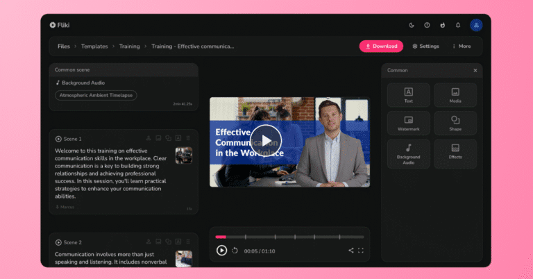 Turn text into video with AI