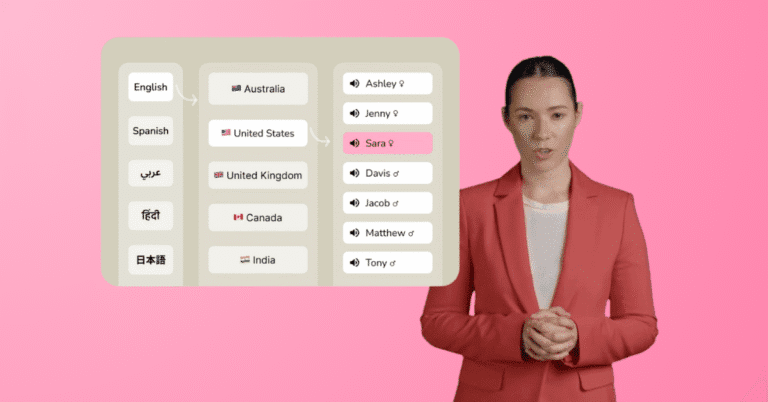 Translate and narrate in 80+ languages