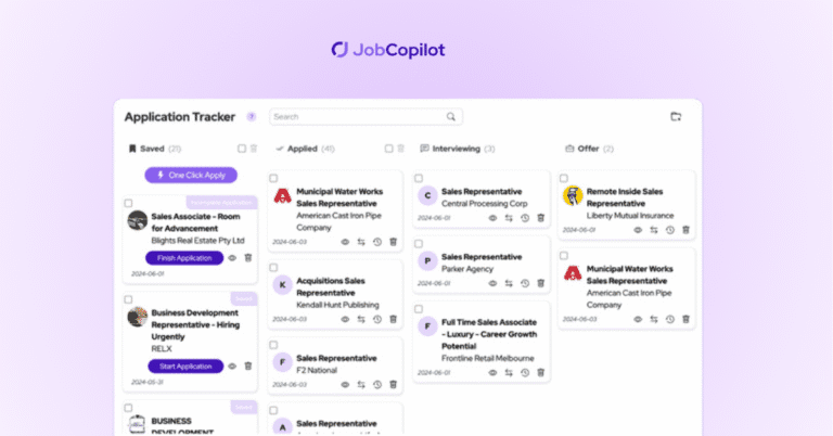 Auto-apply with personalized resume and cover letter