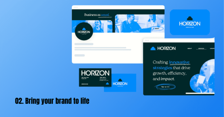 Professional branding without designer's high cost
