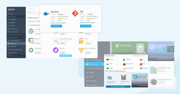 Install apps and WordPress with one click