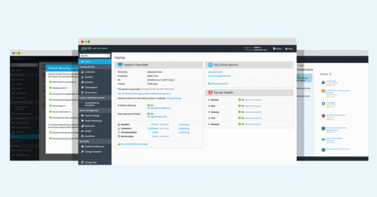 Secure hosting with built-in SSL and firewall