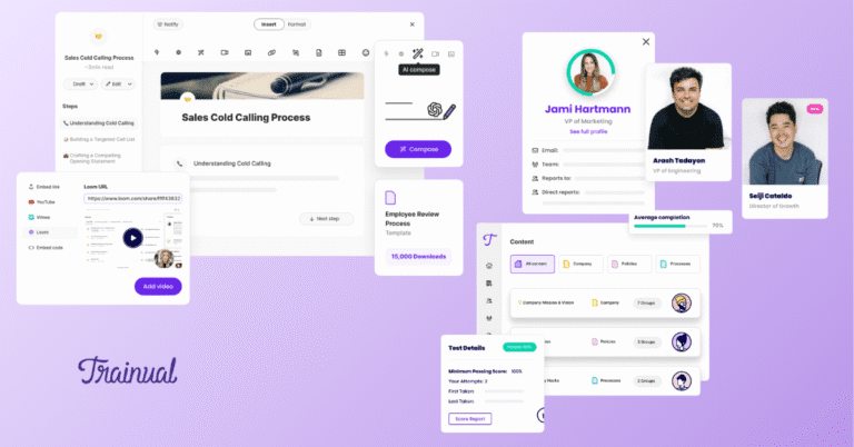 Track learning progress with insightful reporting