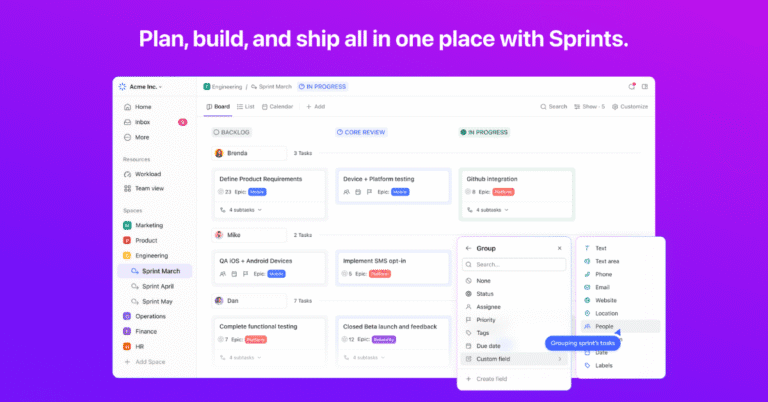 Customize workflows with views and automations