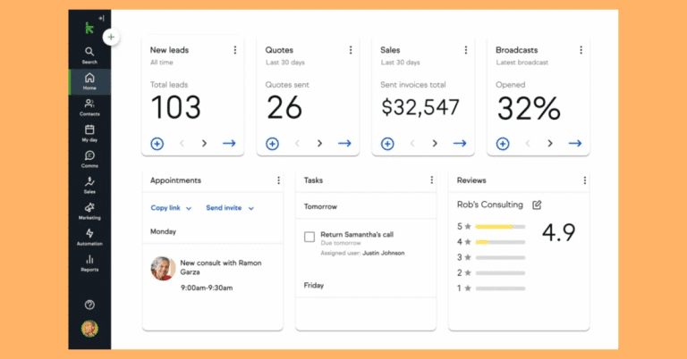 Manage pipeline visually with real-time reporting