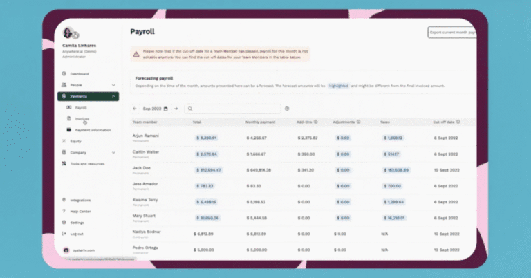 Streamline payments with global payroll automation