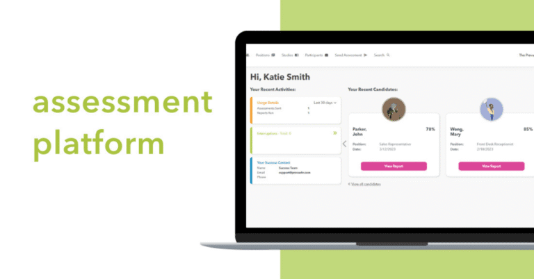 Measure aptitude, personality, motivation — all in one