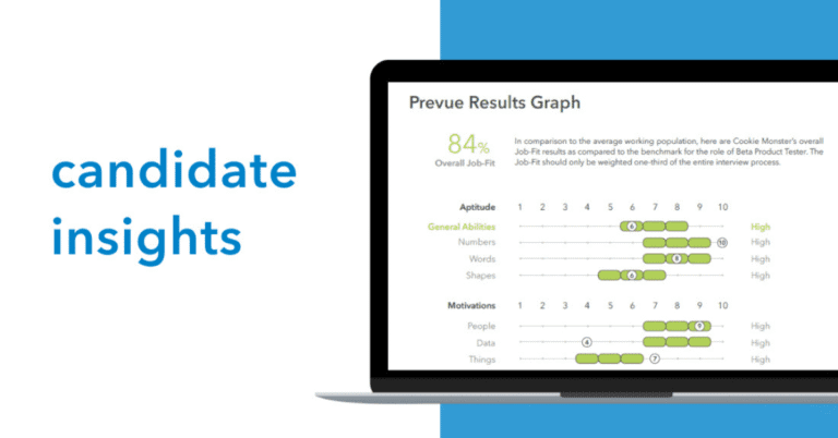 Custom benchmarks for job, team, and fit