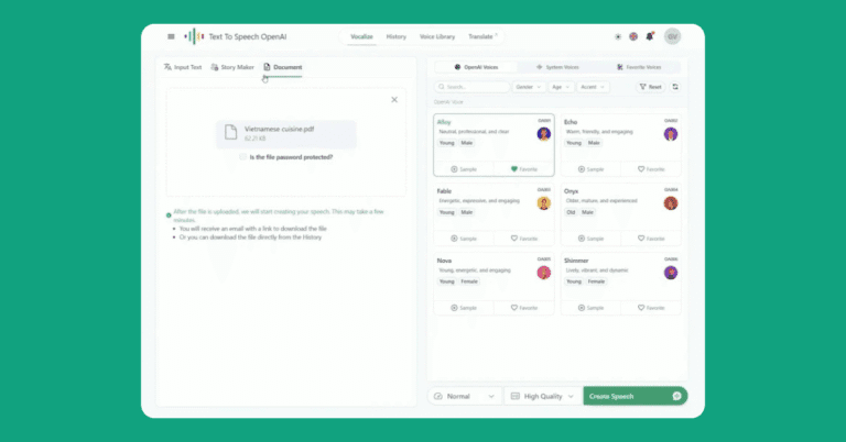 Multilingual options customizable for brand tone