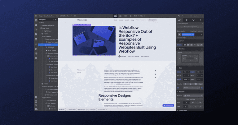 Manage content effortlessly with built-in CMS